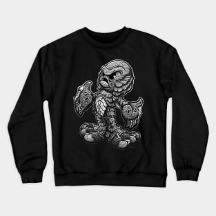 Creachy Creach (Black & White) Crewneck Sweatshirt